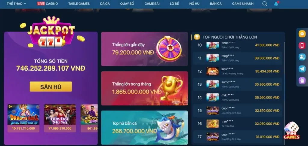 Trải nghiệm casino trực tuyến 3hu88
